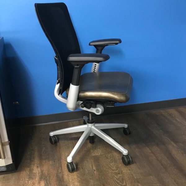 Haworth Zody Chair Leather Pattern Office Furniture Warehouse