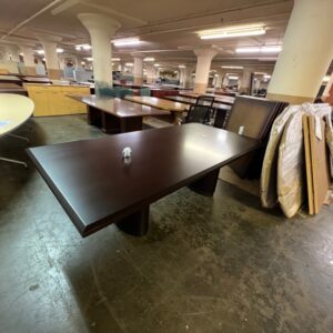8' Refinished Rectangle Conference Table