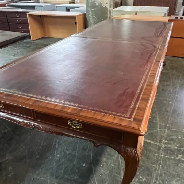 10' traditional wood table