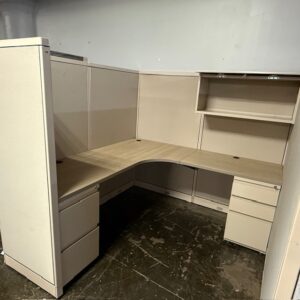 6' x 6' Remanufactured Steelcase Workstation
