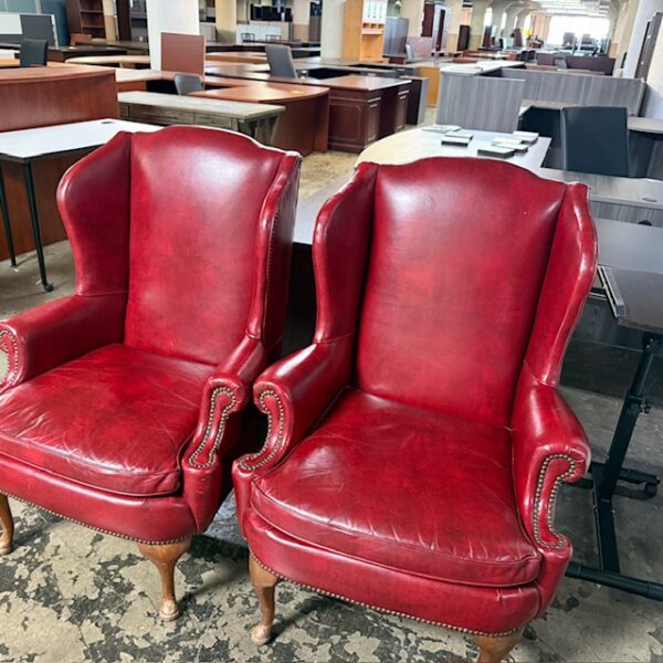 Traditional Wing-Back Chair