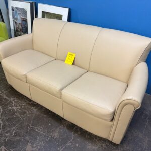 Patrician Leather Sofa & Club Chairs