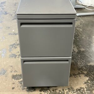 Haworth 2 Drawer Vertical File on Wheels