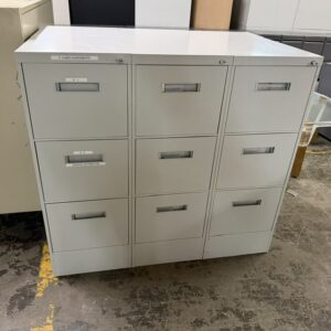 Steelcase 3-Drawer Vertical Letter File