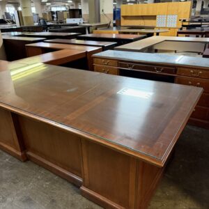 Bernhardt Desk and Credenza