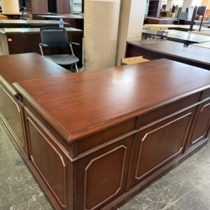 Refinished Kimball L-Shaped Desk