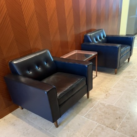 leather chairs